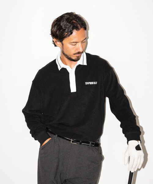 URBAN RESEARCH Sonny Label（アーバンリサーチサニーレーベル）の「OOPS×RYUAMBE　ポロシャツ（ポロシャツ・メンズ・NAVY/WHITE/BLACK・M/L）」の17枚目の写真