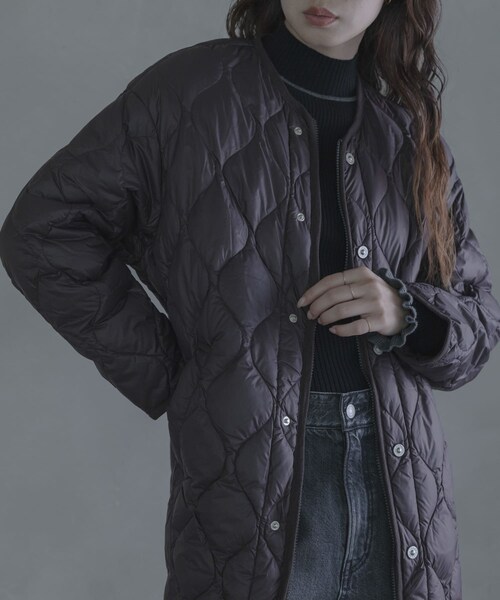 URBAN RESEARCH Sonny Label（アーバンリサーチサニーレーベル）の「『別注』TAION×Sonny Label　ミリタリーダウンジャケット（その他アウター・レディース・ブラック/ブラウン/カーキ・Free）」の14枚目の写真