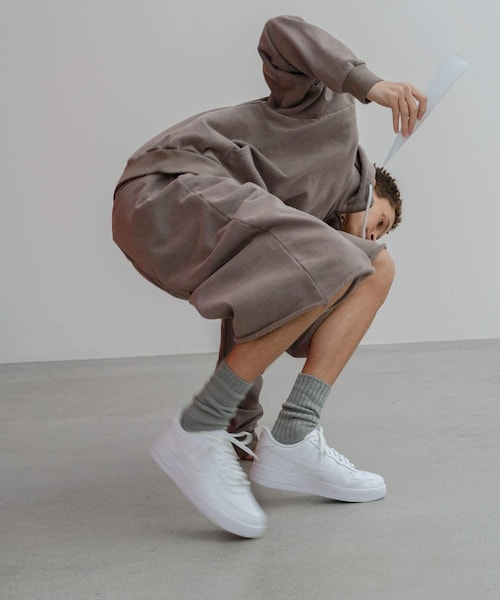 URBAN RESEARCH（アーバンリサーチ）の「dDdDdDd　FADE BUGGY SWEAT SHORTS（その他パンツ・メンズ・WHITE/BLACK/NAVY/GRAY・S/M/L/XL/XXL）」の3枚目の写真