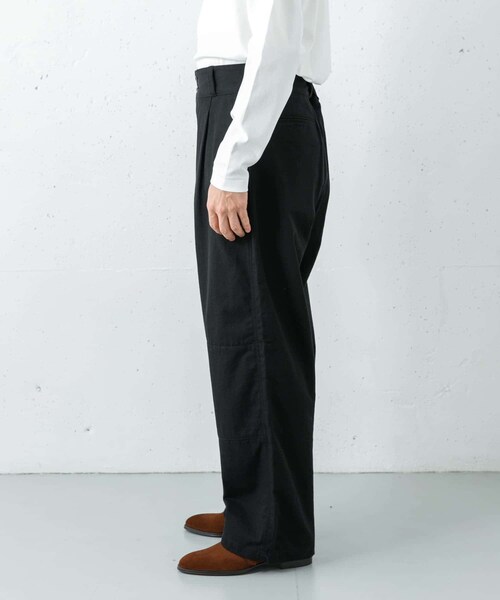 URBAN RESEARCH（アーバンリサーチ）の「ATON　HARD WASHED M-47 PANTS（その他パンツ・メンズ・OFF WH/BLACK・4/6）」の15枚目の写真