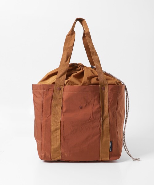 EKAL（エカル）の「TINY GARDEN PRODUCTS　パッカブルクールバッグ（トートバッグ・レディース・KHAKI/GRAY/ORANGE/BLACK・one）」の21枚目の写真