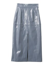 ELENDEEK | PATENTO LONG SK(スカート)