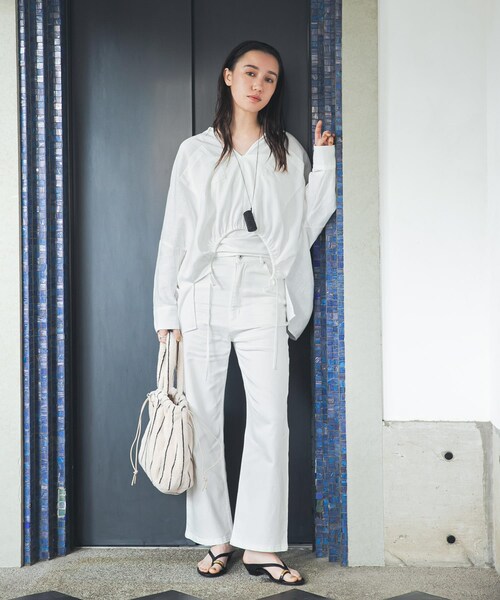 URBAN RESEARCH(アーバンリサーチ)の「BONGUSTA NARAM HANDBAG(ハンドバッグ・レディース・P NEON YEL/CAMEL U/CREAM INK・-)」の7枚目の写真