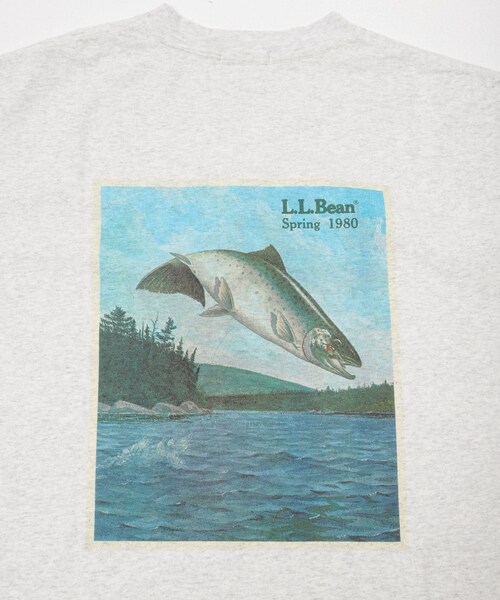 URBAN RESEARCH DOORS(アーバンリサーチドアーズ)の「L.L.Bean JAPAN EDITION 1980 SS CATALOG TROUT T-SHIRTS(Tシャツ/カットソー・メンズ・ECRU/BIRCH/NAVY/TOP VIOLET/TOP TEAL・M/L/XL)」の12枚目の写真