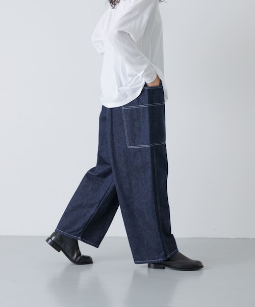 かぐれ（カグレ）の「Charpentier de vaisseau　BILL（デニムパンツ・レディース・D INDIGO・0）」の2枚目の写真
