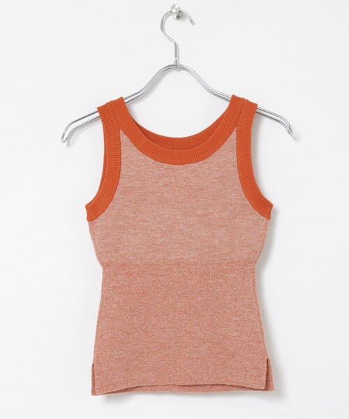 THE GOODLAND MARKET（ザグッドランドマーケット）の「nakes　Summer Wool & Linen Tank（タンクトップ・レディース・MeteBk/StoneBeg/PassionOr・1）」の12枚目の写真