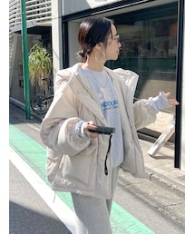 Ungrid | コーデュロイ中綿ブルゾン(ブルゾン)