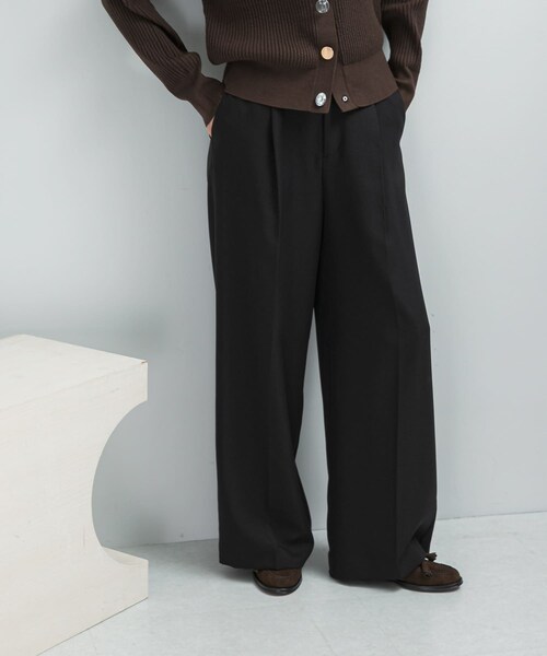 URBAN RESEARCH ROSSO（アーバンリサーチロッソ）の「イージーケアタックイージーパンツ（その他パンツ・レディース・OFF/BABY PINK/BLACK・36/38）」の15枚目の写真