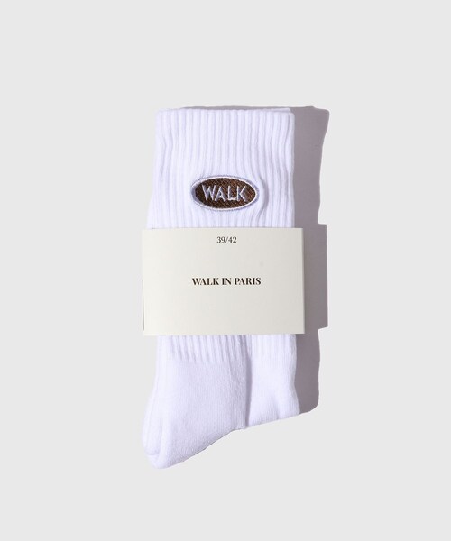 ADAM ET ROPE'(アダムエロペ)の「【WALK IN PARIS/ウォーク イン パリス】socks(ソックス/靴下・メンズ・グリーン/パープル系・M)」の8枚目の写真