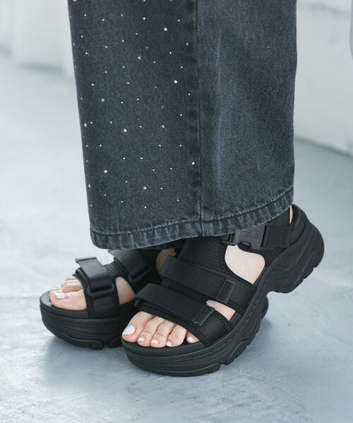 ROPE' PICNIC（ロペピクニック）の「【TEVA/テバ】HURRICANE AMPSOLE GAILA（サンダル・レディース・ブラック/キナリ・23.0/24.0）」の12枚目の写真