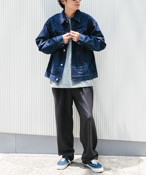 URBAN RESEARCH DOORS（アーバンリサーチドアーズ）の「FORK&SPOON　JFデニムジャケット（デニムジャケット・メンズ・ONEWASH/USED・4/5）」の19枚目の写真