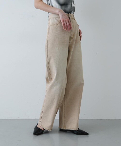 SENSE OF PLACE by URBAN RESEARCH（センスオブプレイスバイアーバンリサーチ）の「ストレートレッグデニム（その他パンツ・レディース・D.INDIGO/BLACK/BEIGE/L.INDIGO・S/M/XS/L/XL）」の20枚目の写真