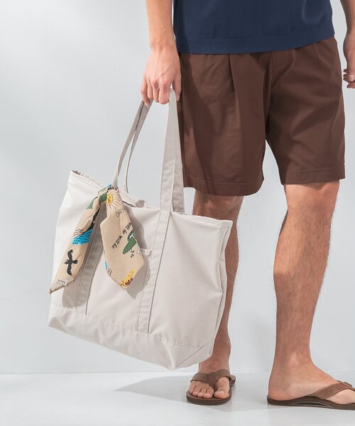 URBAN RESEARCH Sonny Label（アーバンリサーチサニーレーベル）の「OOPS　トートバッグ（トートバッグ・メンズ・Lt.BEIGE/NAVY/BLK・one）」の14枚目の写真