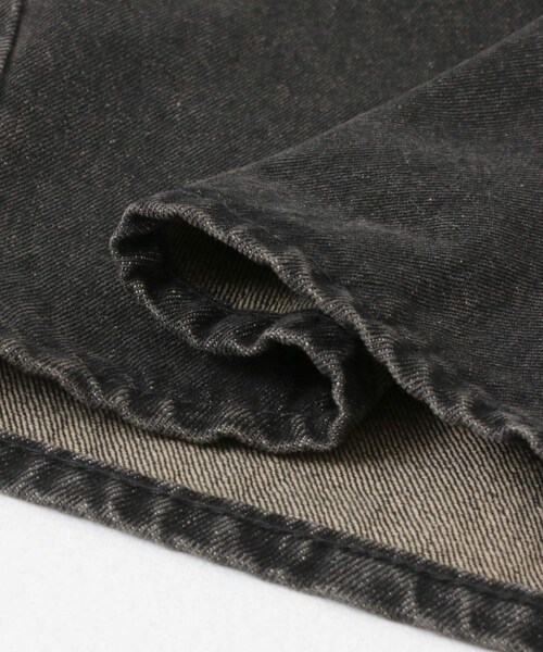 SENSE OF PLACE by URBAN RESEARCH（センスオブプレイスバイアーバンリサーチ）の「『ユニセックス』ヴィンテージライクデニムワイドパンツ（デニムパンツ・メンズ・D.INDIGO/BLACK・M/L）」の20枚目の写真