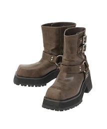 jouetie | プラットフォームショートエンジニアブーツ(ブーツ)