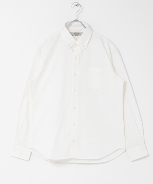 URBAN RESEARCH Sonny Label（アーバンリサーチサニーレーベル）の「抗菌オックスボタンダウン長袖シャツ（シャツ/ブラウス・メンズ・ホワイト/サックス/ネイビー/オフストライプ/ブルーストライプ・S/M/L/XL）」の14枚目の写真