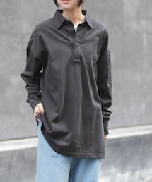 FORK&SPOON | FORK&SPOON　ガーメントダイビッグラガーシャツ(Tシャツ/カットソー)