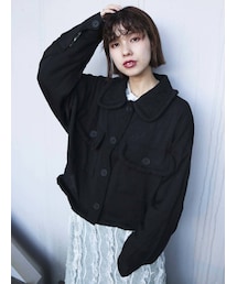 merry jenny | fuwaレースカラージャケット(テーラードジャケット)