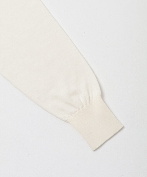 URBAN RESEARCH ROSSO（アーバンリサーチロッソ）の「コットンカシミヤニットポロシャツ（ニット/セーター・メンズ・GRAY/BLACK/IVORY/GREIGE・M/L）」の14枚目の写真