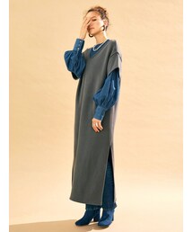 Ungrid | スウェットカフタンワンピース(ワンピース)