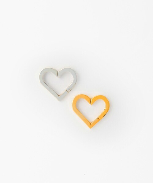 ADAM ET ROPE'（アダムエロペ）の「【KNOWHOW JEWELRY(ノウハウジュエリー)】Heart（イヤリング・レディース・ゴールド・F）」の10枚目の写真