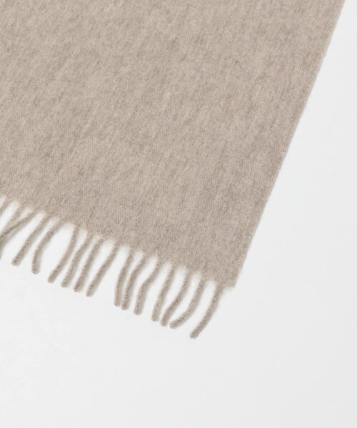 かぐれ（カグレ）の「OLU NATURAL BASIC　アザミ起毛波付けスモールマフラー（マフラー・レディース・グレー/ダークグレー・-）」の5枚目の写真