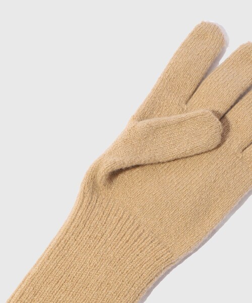 ADAM ET ROPE'(アダムエロペ)の「【DAIRIKU/ダイリク】TATTOO Long Knit Grove(手袋・メンズ・ブラック/ベージュ/ピンク・F)」の17枚目の写真
