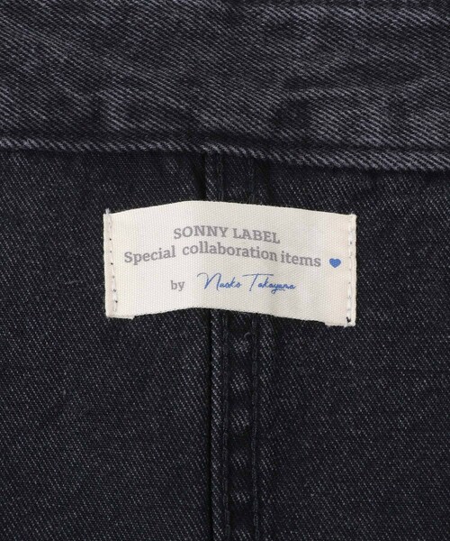 URBAN RESEARCH Sonny Label（アーバンリサーチサニーレーベル）の「NaokoTakayamaデニムオーバーオール（サロペット/オーバーオール・レディース・インディゴ/ブラック・36/38）」の15枚目の写真