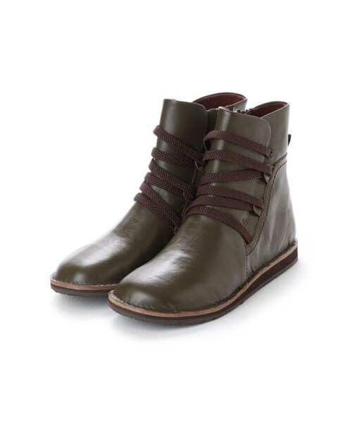 VIS（ビス）の「ビス VIS ゴムレースアップブーツ （ブーツ・レディース・BL/CL/KH/DGYC・22.5cm/23cm/23.5cm/24cm/24.5cm）」の7枚目の写真