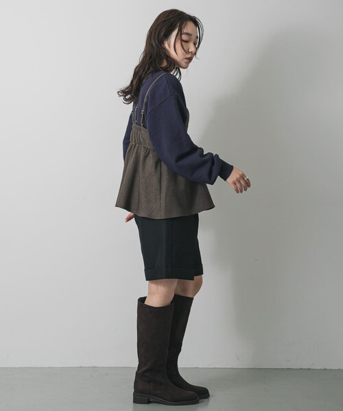 SENSE OF PLACE by URBAN RESEARCH（センスオブプレイスバイアーバンリサーチ）の「レイヤードデザインビスチェ（その他トップス・レディース・BLACK/BROWN・One）」の22枚目の写真