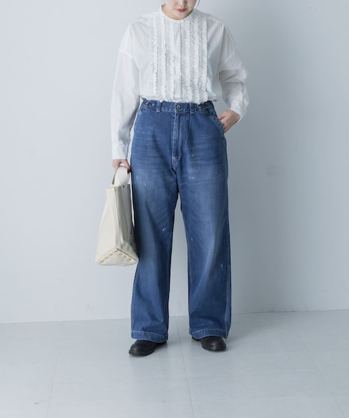 かぐれ（カグレ）の「ordinary fits　BELL PANTS（デニムパンツ・レディース・USED・28/30）」の15枚目の写真