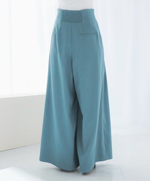 URBAN RESEARCH ROSSO（アーバンリサーチロッソ）の「ハイウエストワイドパンツ（その他パンツ・レディース・lightbeige/blue・36/38）」の15枚目の写真