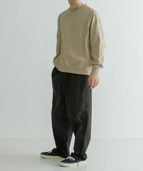 URBAN RESEARCH（アーバンリサーチ）の「ndx　RaglanSweat（スウェット・メンズ・ROSE BLUSH/DARK NAVY/BURNT SAND・M/L）」の7枚目の写真