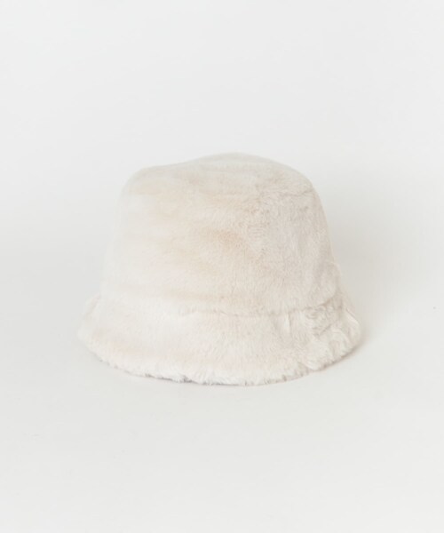 SMELLY（スメリー）の「ファーバケットハット（ハット・レディース・IVO/BLK/BRN・-）」の12枚目の写真