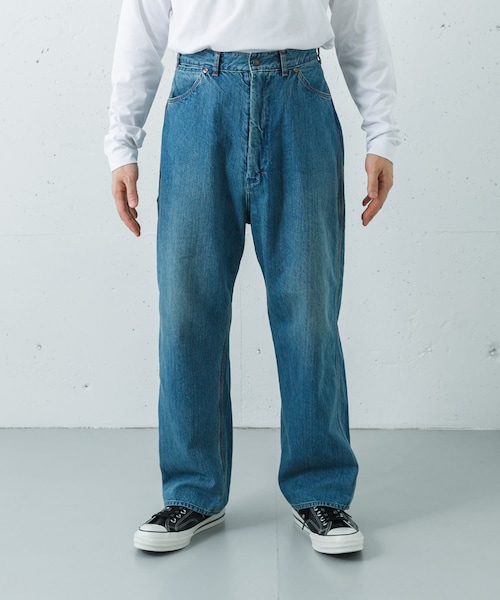 URBAN RESEARCH(アーバンリサーチ)の「CIOTA DENIM PAINTER PANTS(デニムパンツ・メンズ・M BLUE・4/5/6)」の4枚目の写真