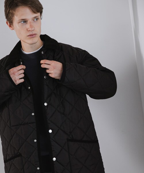 URBAN RESEARCH（アーバンリサーチ）の「Traditional Weatherwear　WAVERLY STUDS EX.UR（ブルゾン・メンズ・BLK/別注BROWN・38/40/42）」の6枚目の写真