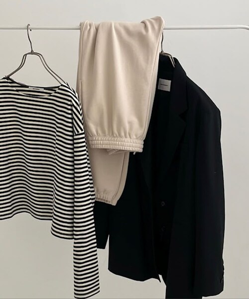 URBAN RESEARCH（アーバンリサーチ）の「『UR TECH』スウェットジョガーパンツ（スウェットパンツ・レディース・NATURAL/杢GRAY・S/M）」の10枚目の写真