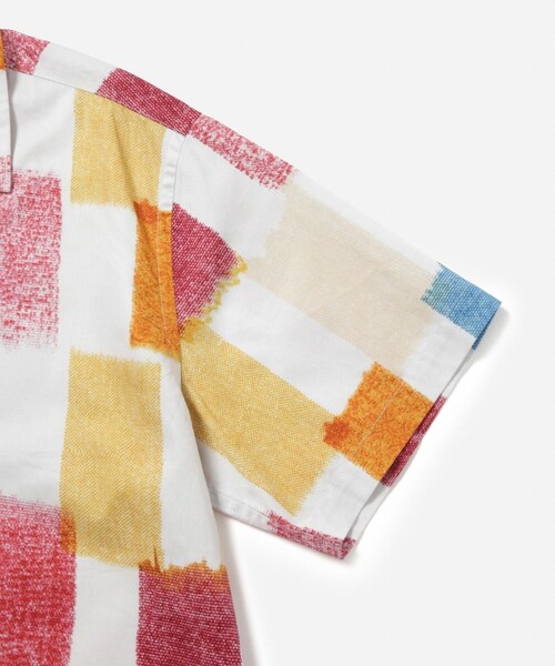 Saturdays NYC（サタデーズ ニューヨークシティ ）の「Canty Gingham SS Shirt（シャツ/ブラウス・レディース・ブラック/ブルー・L/M/S/XL/XS）」の14枚目の写真