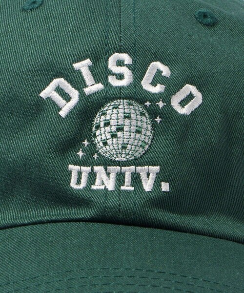 ADAM ET ROPE'(アダムエロペ)の「【ISNESS MUSIC/イズネス ミュージック】DISCO CAP(キャップ・メンズ・ブラック/グリーン・F)」の7枚目の写真