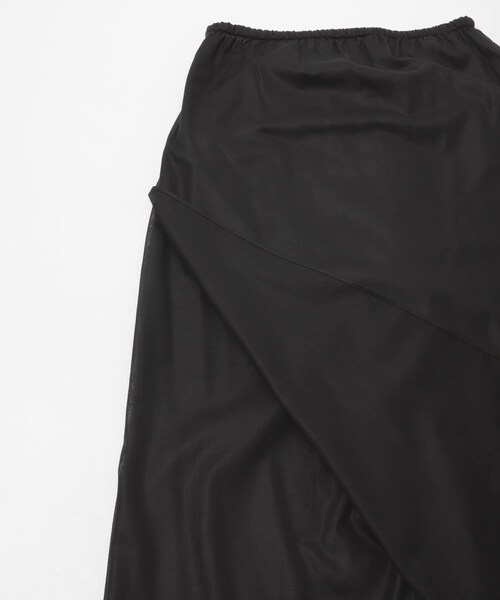URBAN RESEARCH（アーバンリサーチ）の「AMOMENTO　SHEER LAYERED PANTS（その他パンツ・レディース・BLACK/WHITE・0/1）」の13枚目の写真