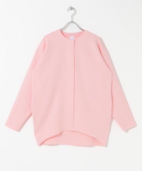 URBAN RESEARCH ROSSO（アーバンリサーチロッソ）の「ELENDEEK　COCOON FORM  CARDIGAN（カーディガン/ボレロ・レディース・O.WHT/BLK/PNK/MNT・Free）」の4枚目の写真
