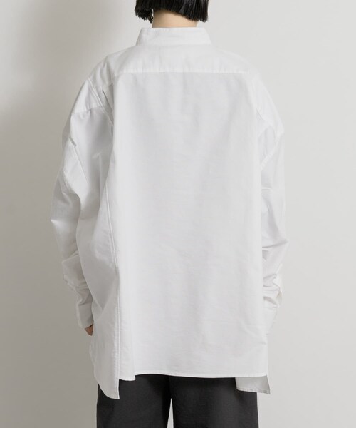THE GOODLAND MARKET（ザグッドランドマーケット）の「77circa　wide stole shirt（シャツ/ブラウス・レディース・white1・one）」の5枚目の写真