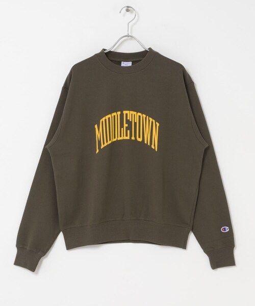 URBAN RESEARCH DOORS(アーバンリサーチドアーズ)の「『別注』Champion×DOORS SWEAT CREWNECK PULLOVER(スウェット・レディース・OATMEAL/O.GRAY/D.GRAY/NAVY・One)」の10枚目の写真