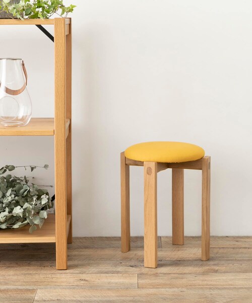 URBAN RESEARCH DOORS(アーバンリサーチドアーズ)の「DOORS LIVING PRODUCTS Round Stool(その他雑貨・メンズ・S.Brown8/Natural8/Beige8/O.Khaki8/Mustard8/H.Green8・one)」の6枚目の写真