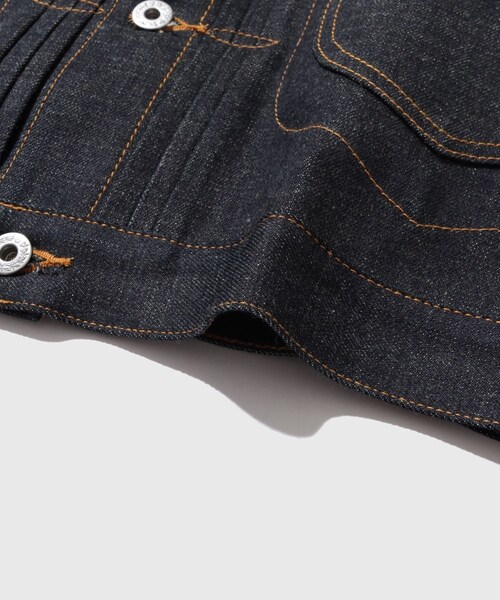 ADAM ET ROPE'（アダムエロペ）の「【SUGARHILL/シュガーヒル】CLASSIC DENIM JACKET（デニムジャケット・メンズ・ネイビー・2/3）」の15枚目の写真
