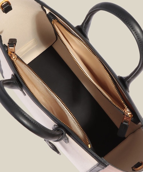 ROPE'（ロペ）の「【E'POR】I BAG Large【通勤】【A4対応】（トートバッグ・レディース・ブラック/ダークブラウン・F）」の14枚目の写真