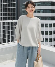 URBAN RESEARCH DOORS | タックフライスワイドTシャツ(Tシャツ/カットソー)