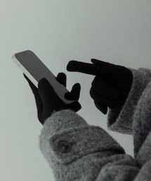 URBAN RESEARCH Sonny Label | ウールミックスニットグローブ(ベルト)