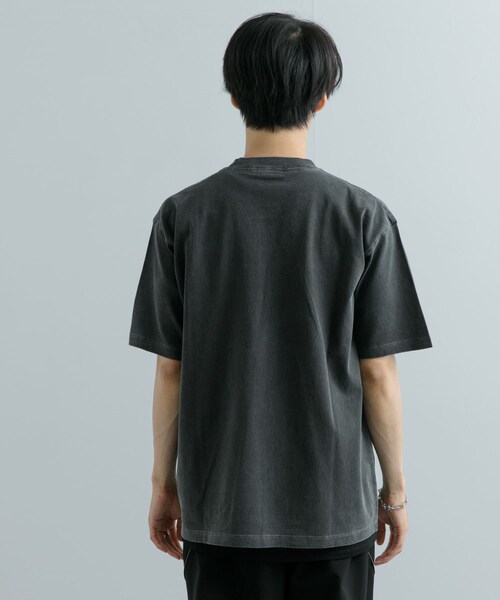 SENSE OF PLACE by URBAN RESEARCH(センスオブプレイスバイアーバンリサーチ)の「フェードロゴグラフィックTシャツ(5分袖)(Tシャツ/カットソー・メンズ・ROYAL BLUE/BLACK/YELLOW・M/L)」の17枚目の写真