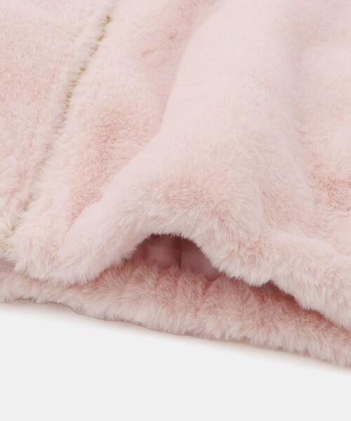 ROPE' PICNIC(ロペピクニック)の「【KIDS/キッズ】ふわふわフェイクファージップブルゾン(ブルゾン・キッズ・オフホワイト/ピンク・L/M/S)」の16枚目の写真
